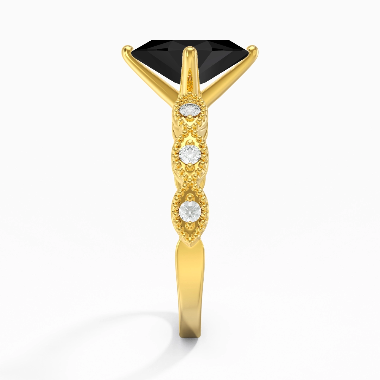 925 Sterling Silver Cubic Zirconia Engagement Ring