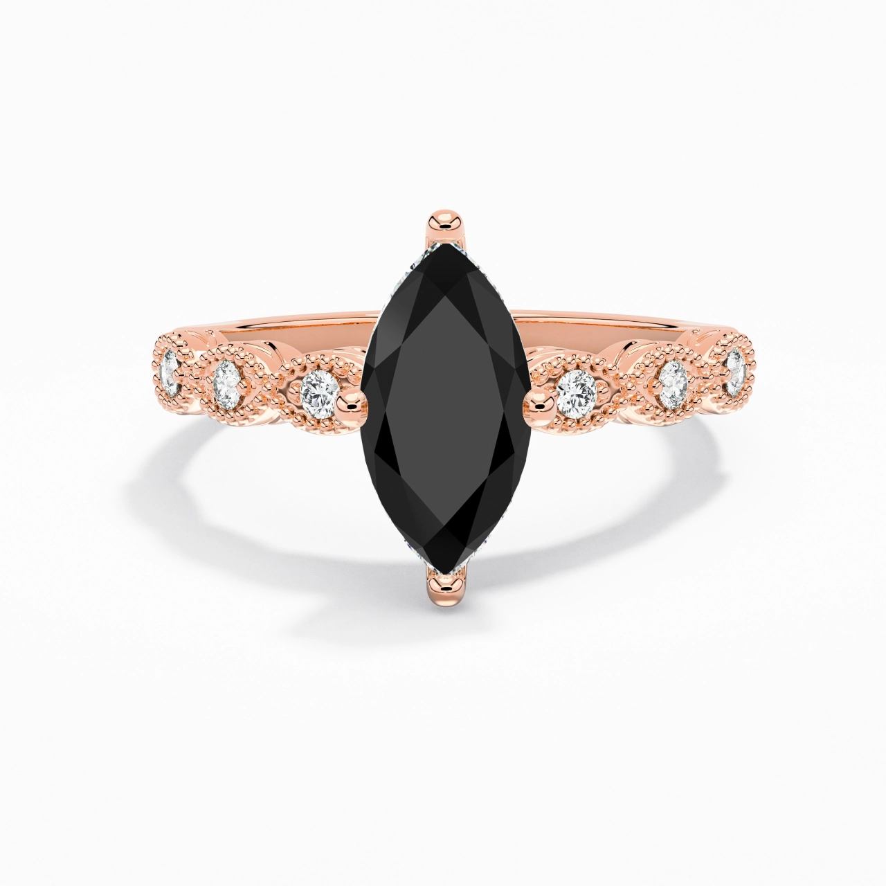 925 Sterling Silver Cubic Zirconia Engagement Ring