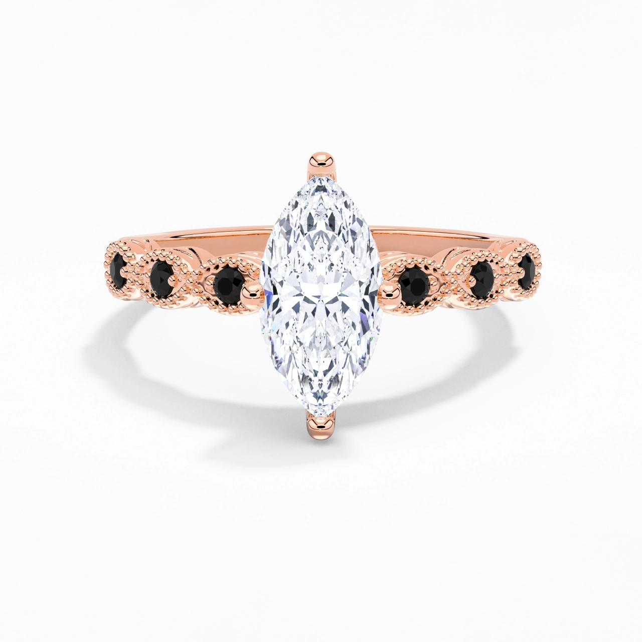 925 Sterling Silver Cubic Zirconia Engagement Ring