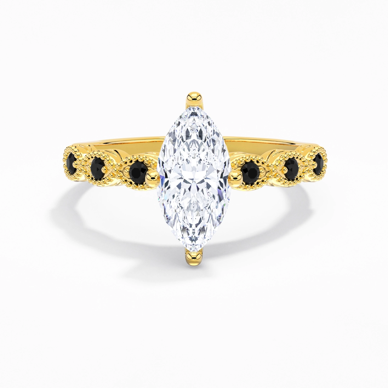 925 Sterling Silver Cubic Zirconia Engagement Ring