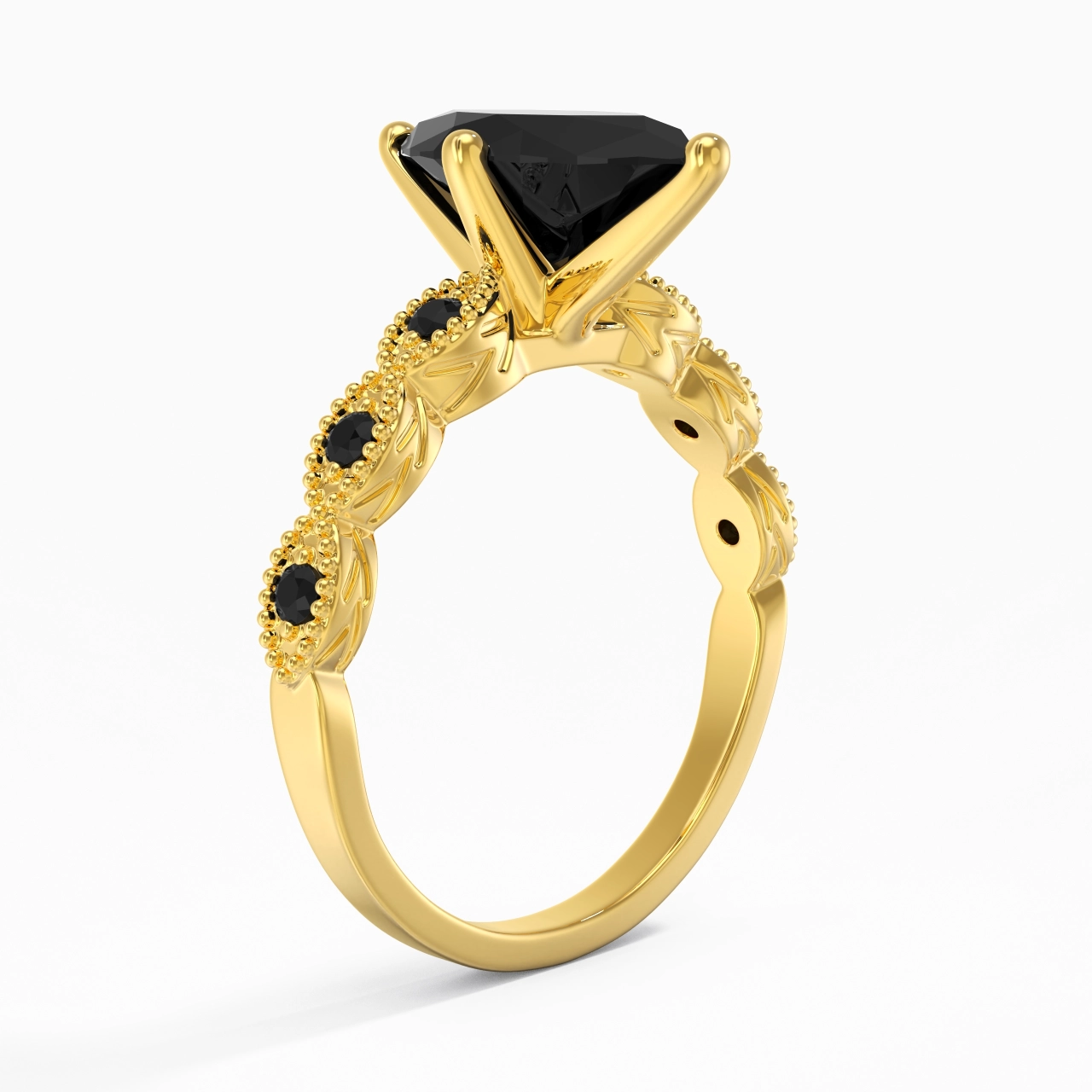 925 Sterling Silver Cubic Zirconia Engagement Ring