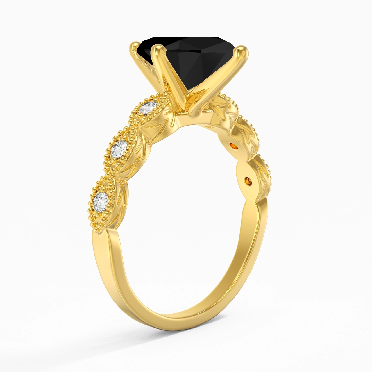 925 Sterling Silver Cubic Zirconia Engagement Ring