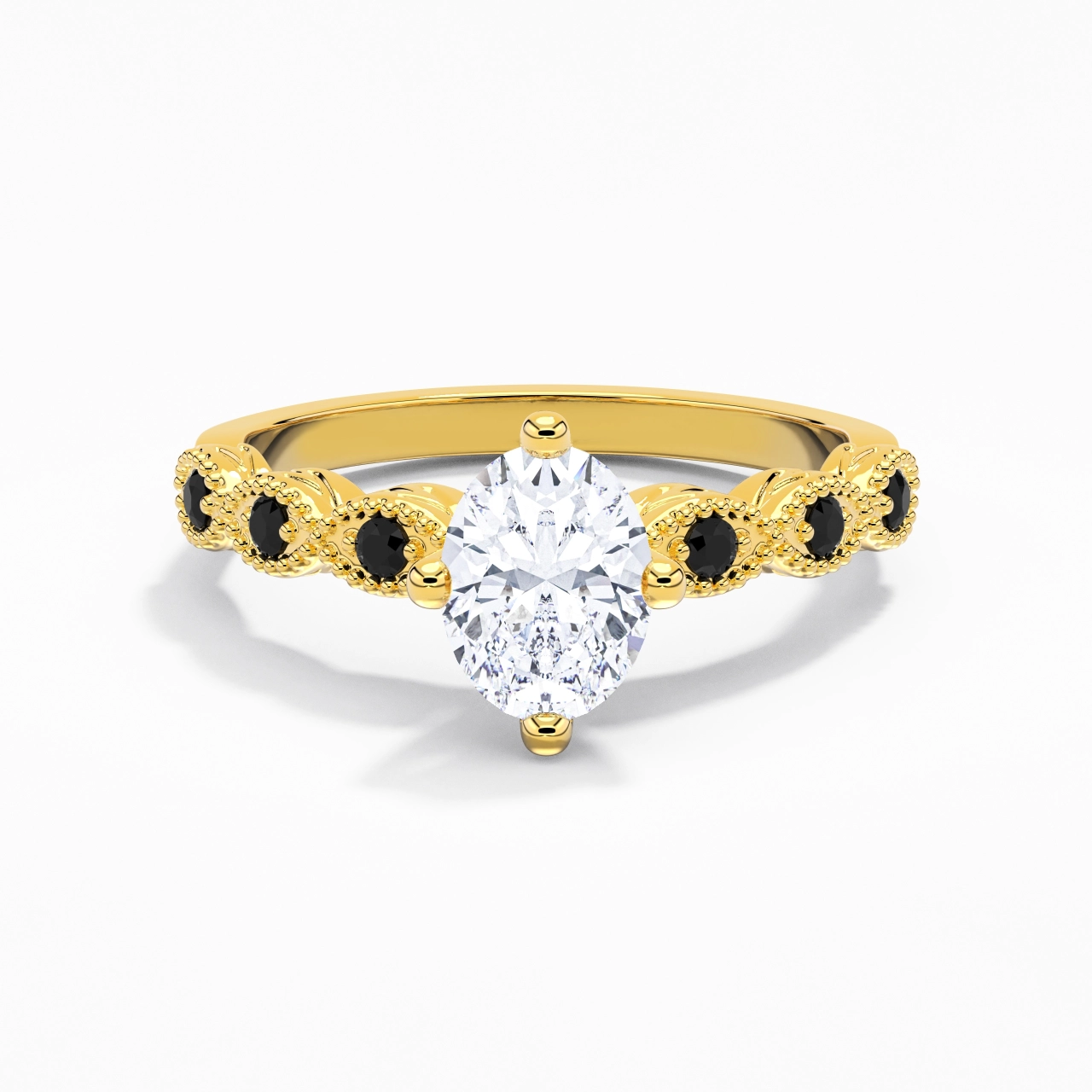 925 Sterling Silver Cubic Zirconia Engagement Ring