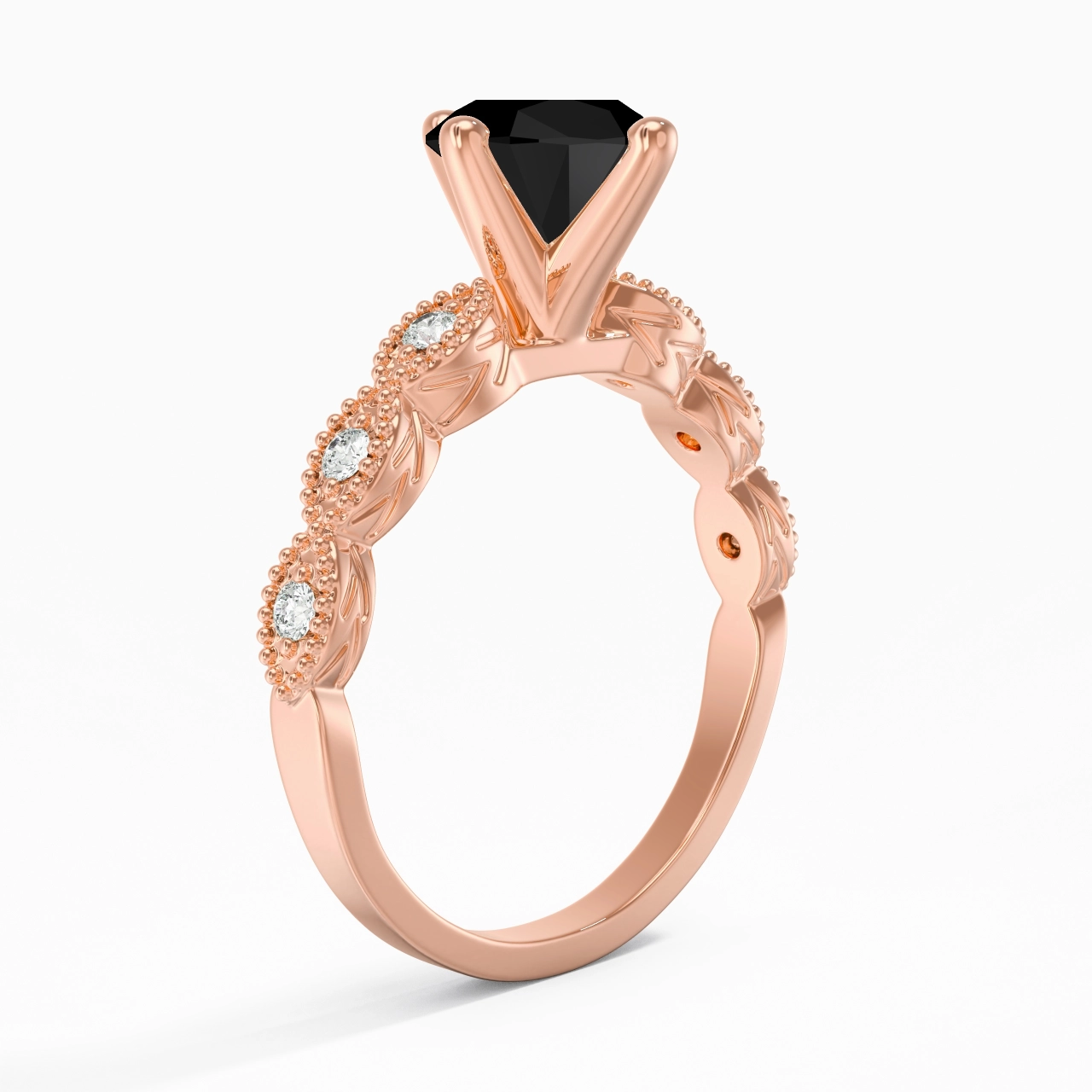 925 Sterling Silver Cubic Zirconia Engagement Ring