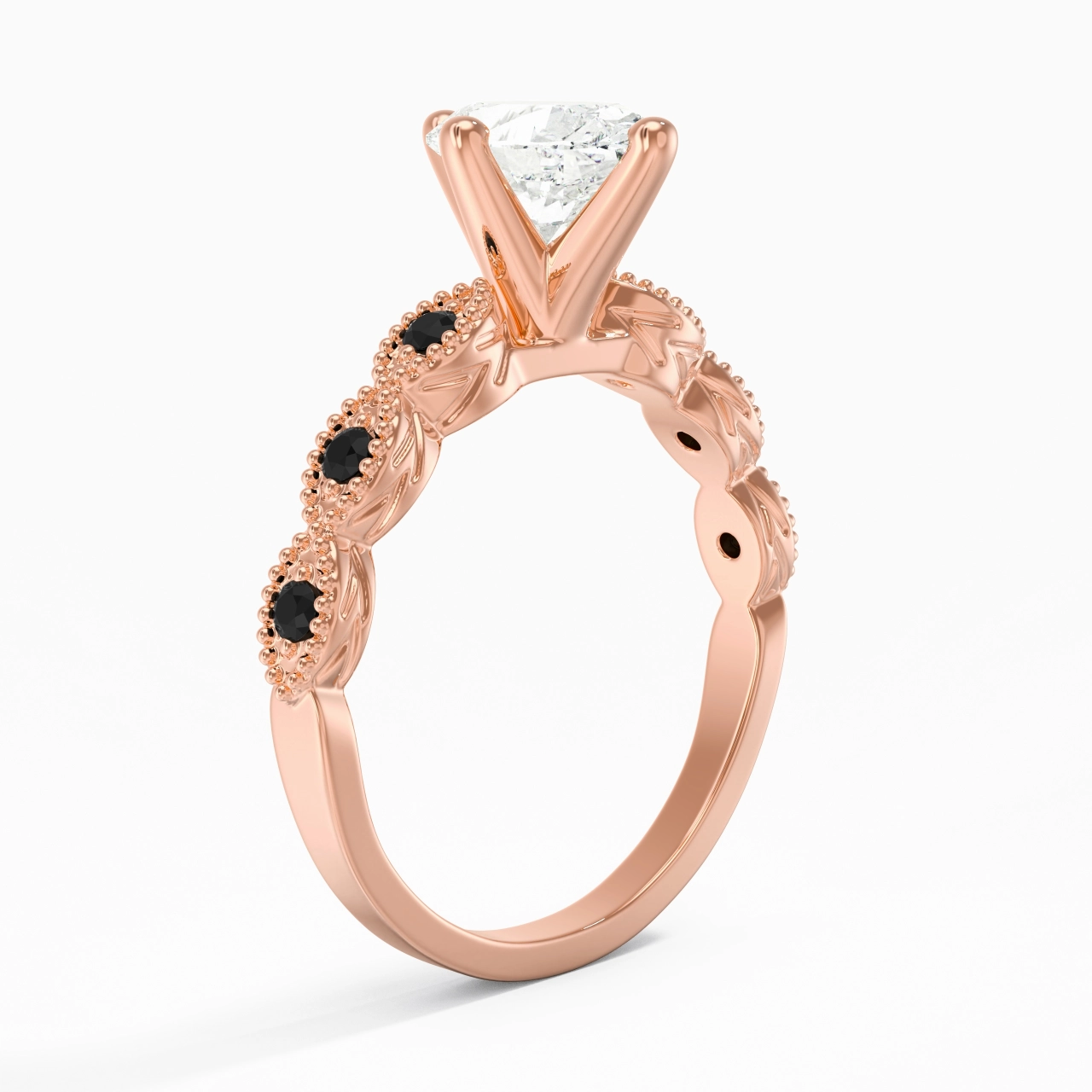 925 Sterling Silver Cubic Zirconia Engagement Ring