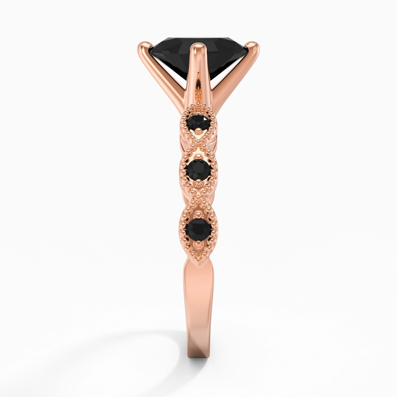 925 Sterling Silver Cubic Zirconia Engagement Ring