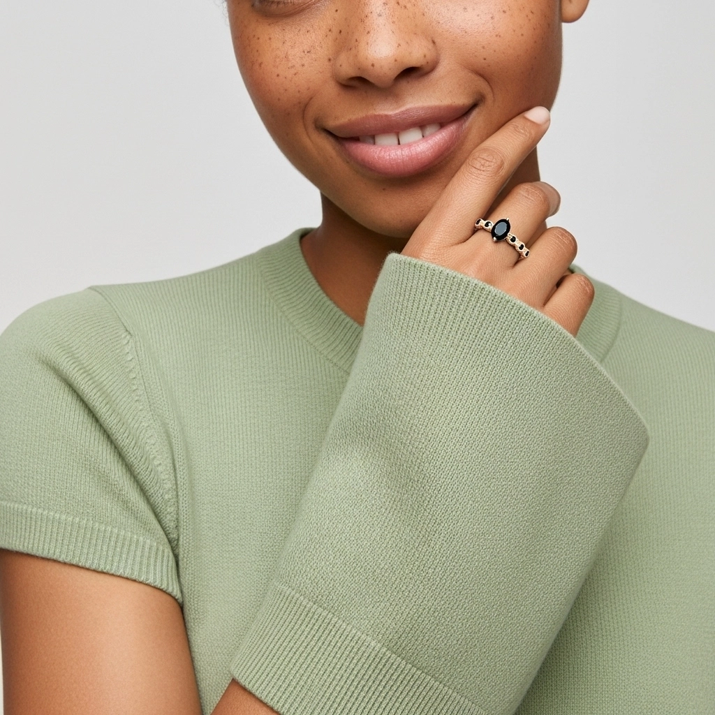 925 Sterling Silver Cubic Zirconia Engagement Ring