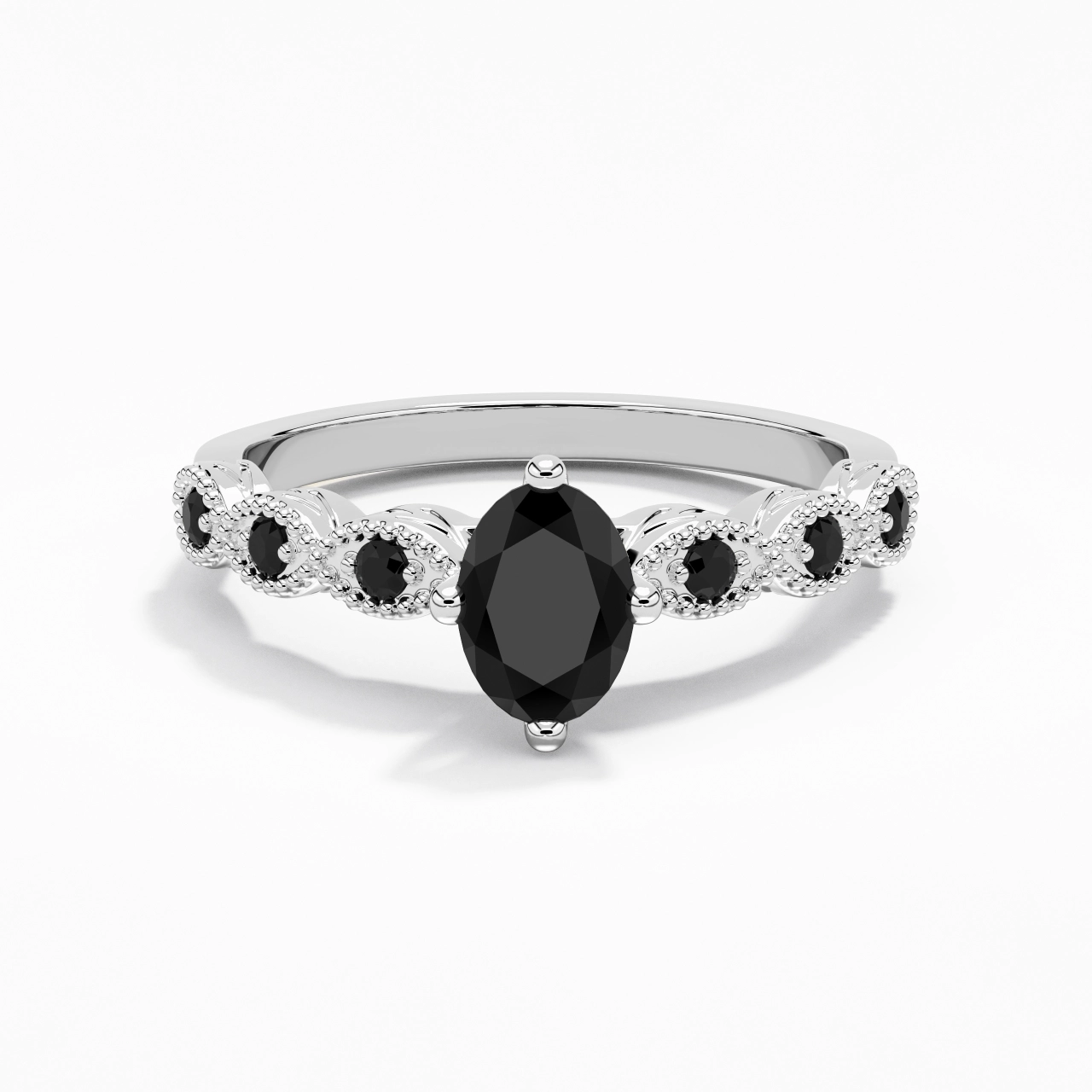 925 Sterling Silver Cubic Zirconia Engagement Ring