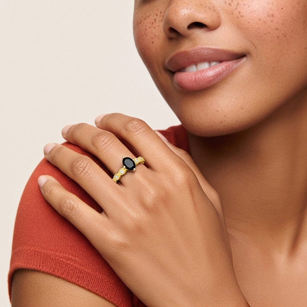 925 Sterling Silver Cubic Zirconia Engagement Ring