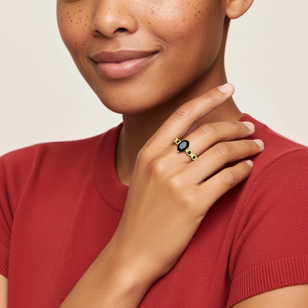 925 Sterling Silver Cubic Zirconia Engagement Ring