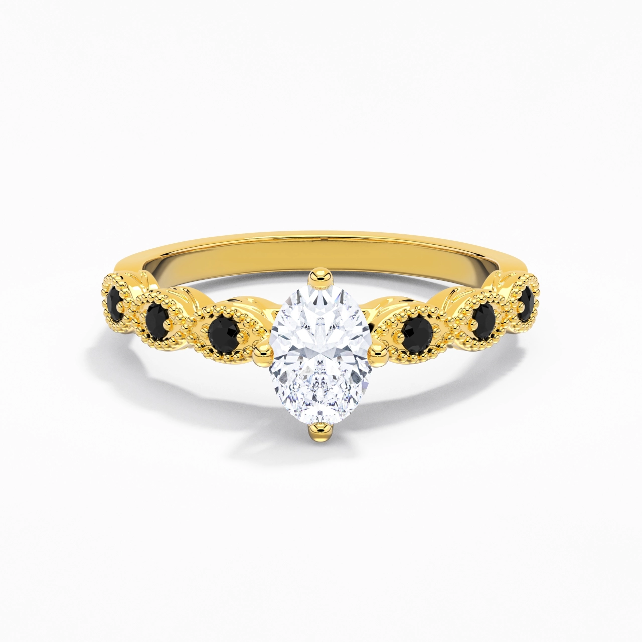 925 Sterling Silver Cubic Zirconia Engagement Ring