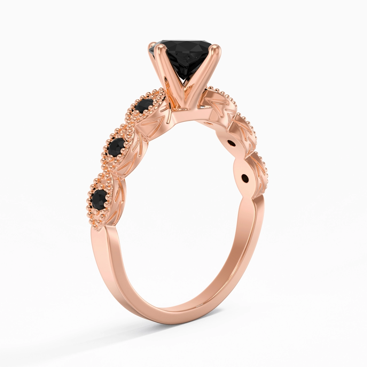 925 Sterling Silver Cubic Zirconia Engagement Ring