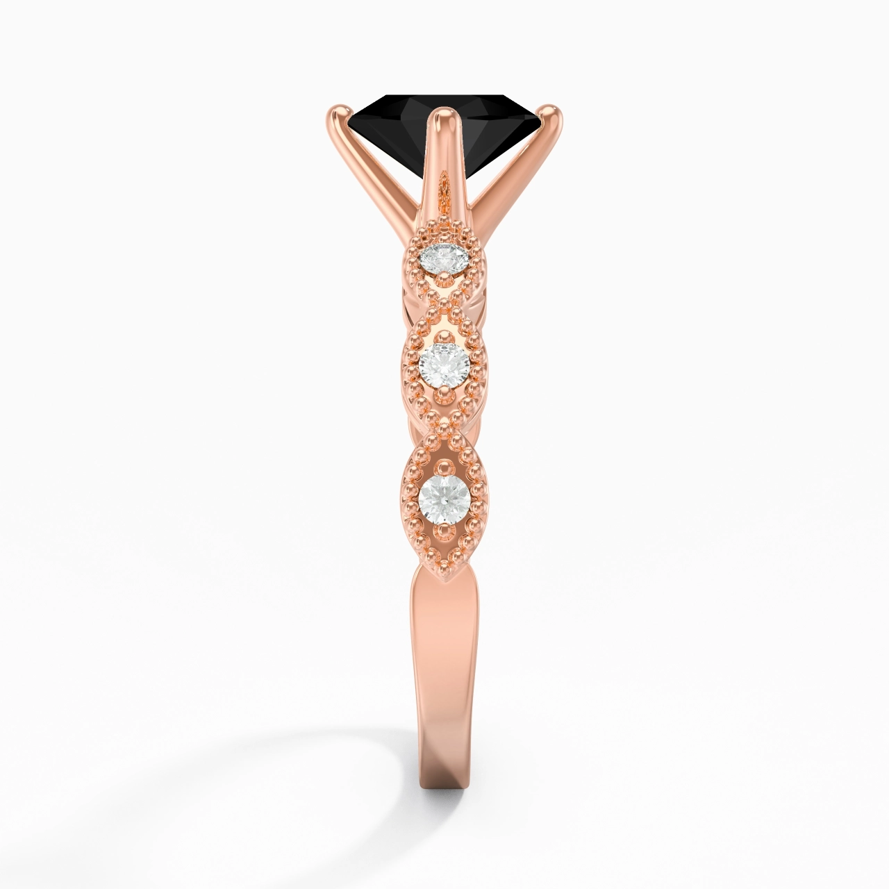 925 Sterling Silver Cubic Zirconia Engagement Ring