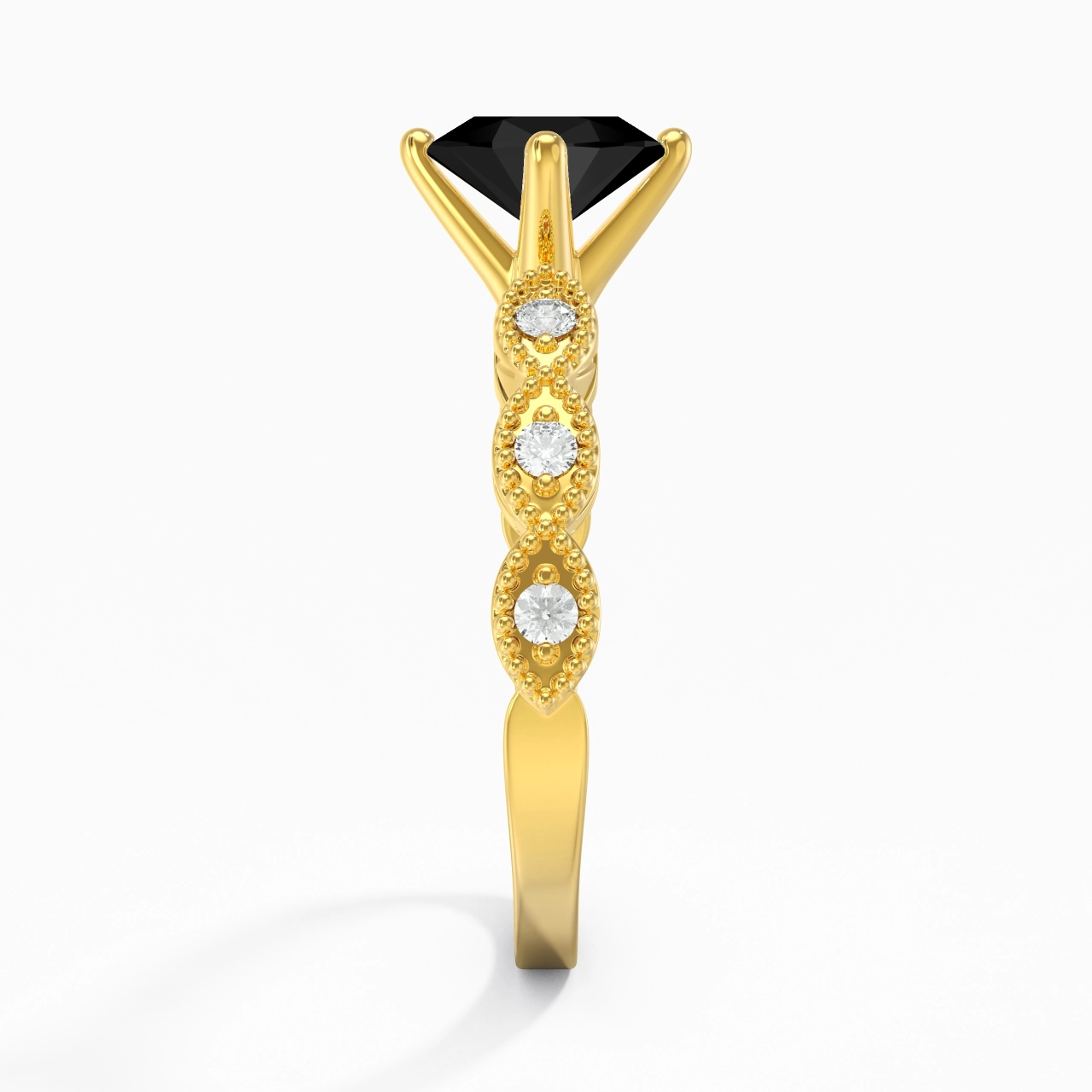 925 Sterling Silver Cubic Zirconia Engagement Ring