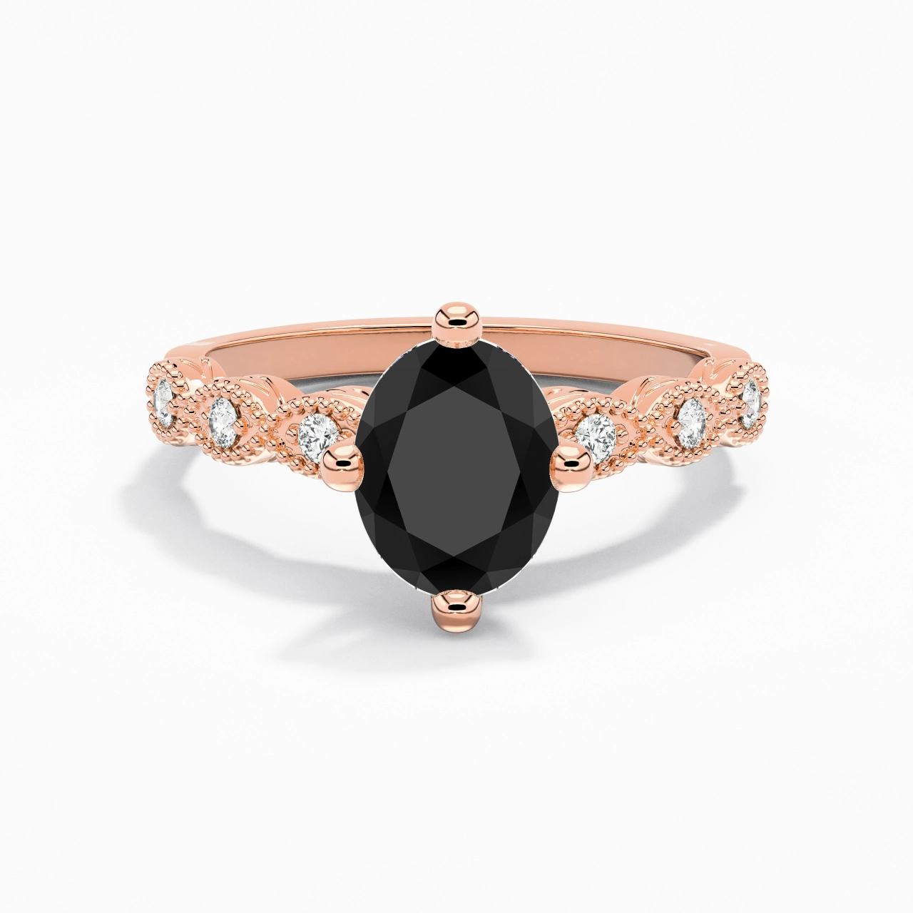 925 Sterling Silver Cubic Zirconia Engagement Ring