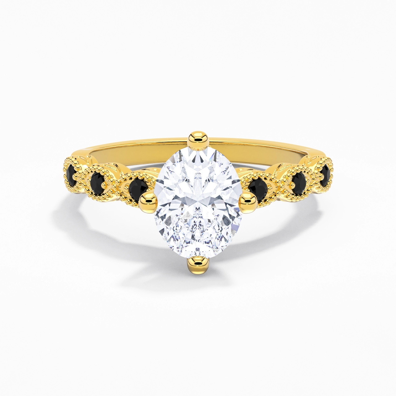 925 Sterling Silver Cubic Zirconia Engagement Ring