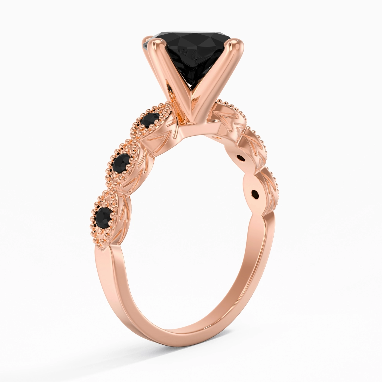 925 Sterling Silver Cubic Zirconia Engagement Ring