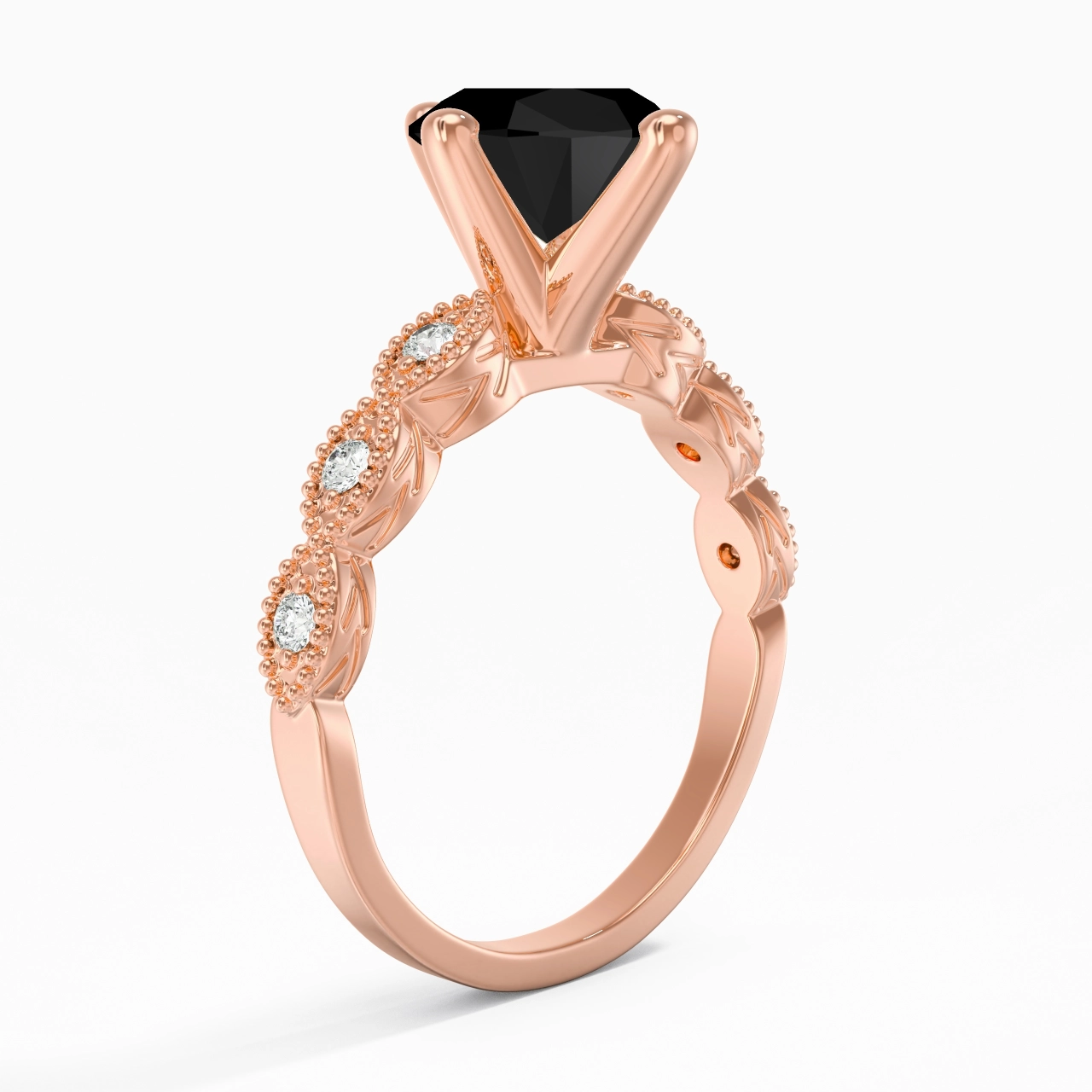 925 Sterling Silver Cubic Zirconia Engagement Ring