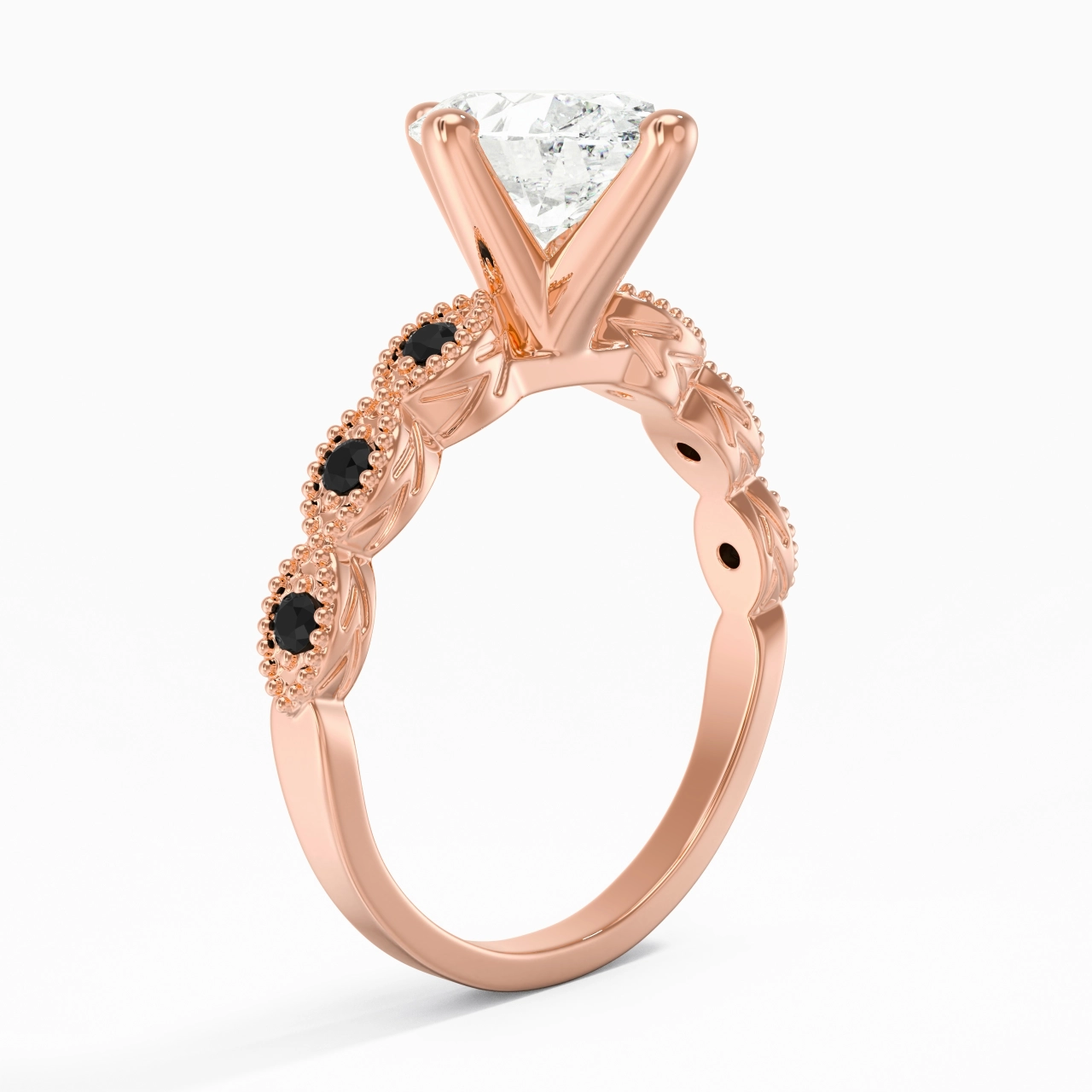 925 Sterling Silver Cubic Zirconia Engagement Ring