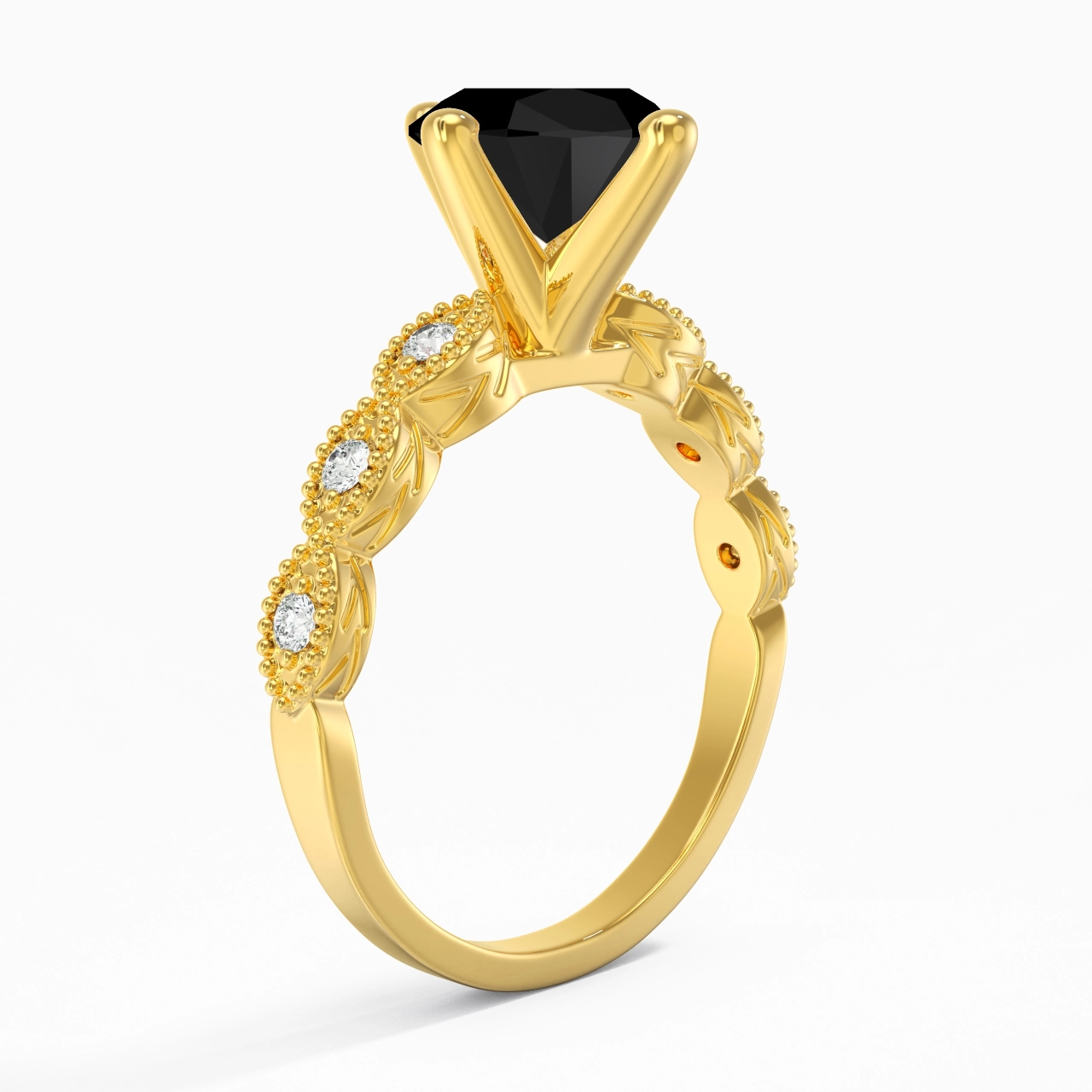 925 Sterling Silver Cubic Zirconia Engagement Ring