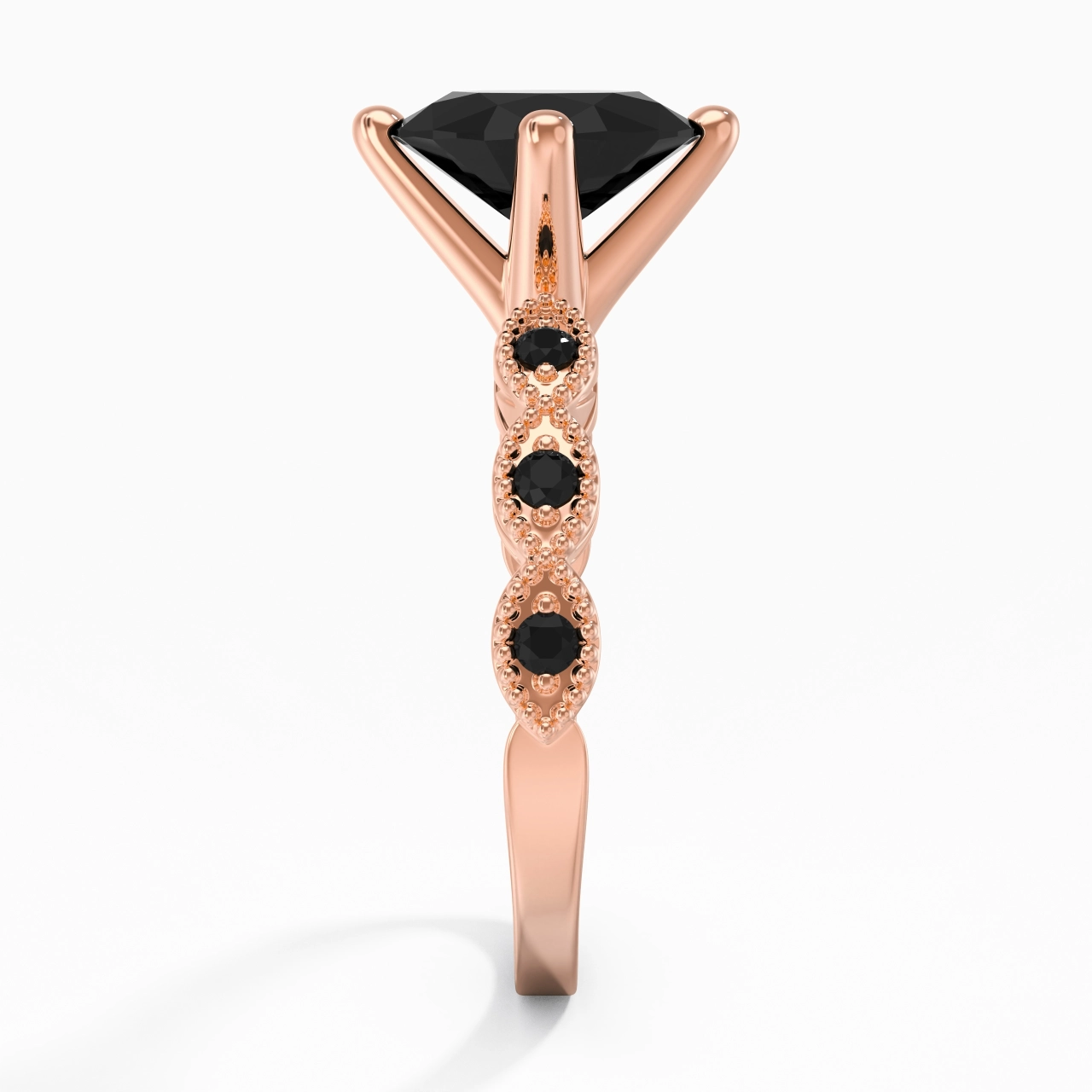 925 Sterling Silver Cubic Zirconia Engagement Ring