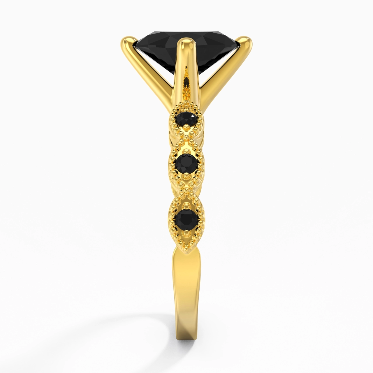 925 Sterling Silver Cubic Zirconia Engagement Ring