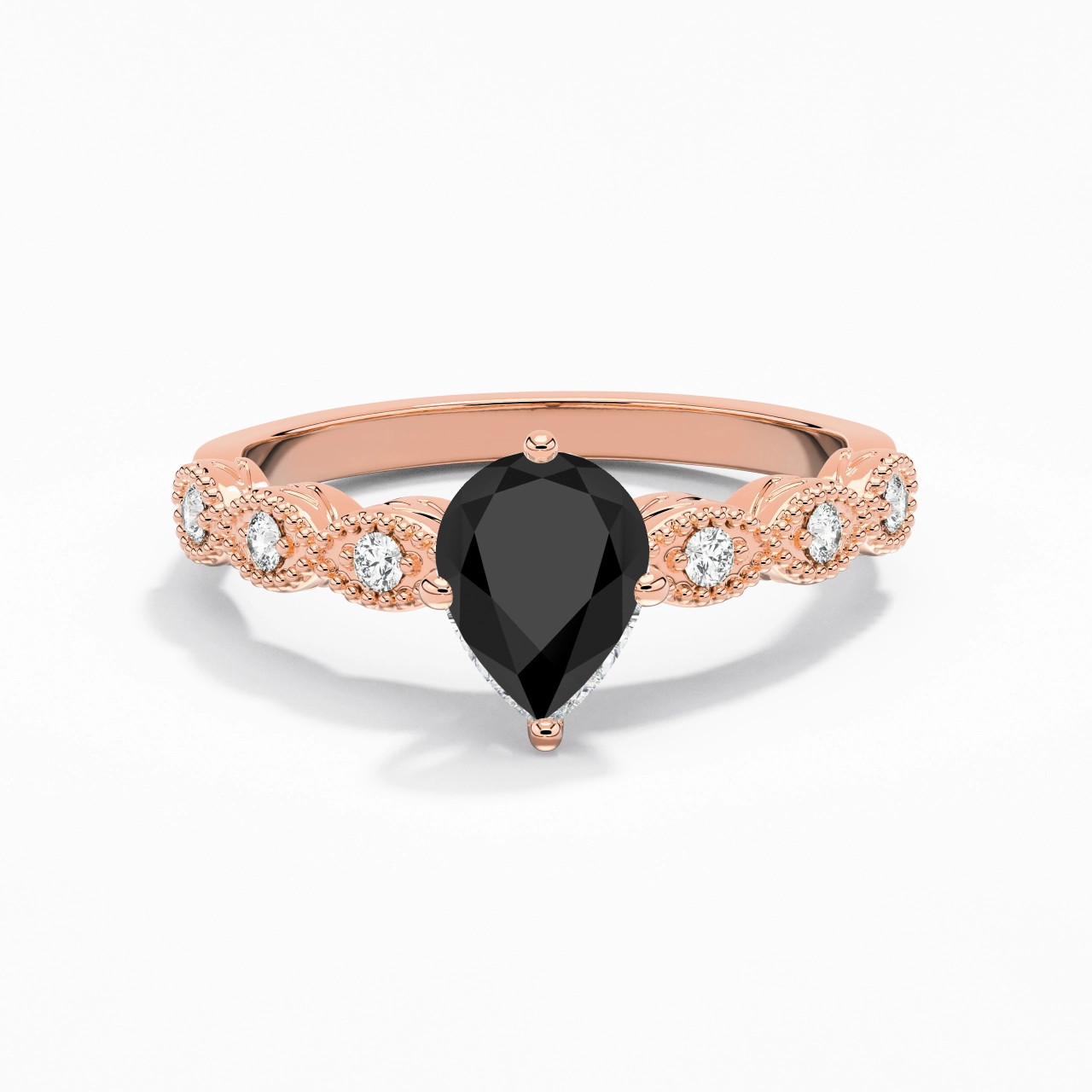 925 Sterling Silver Cubic Zirconia Engagement Ring