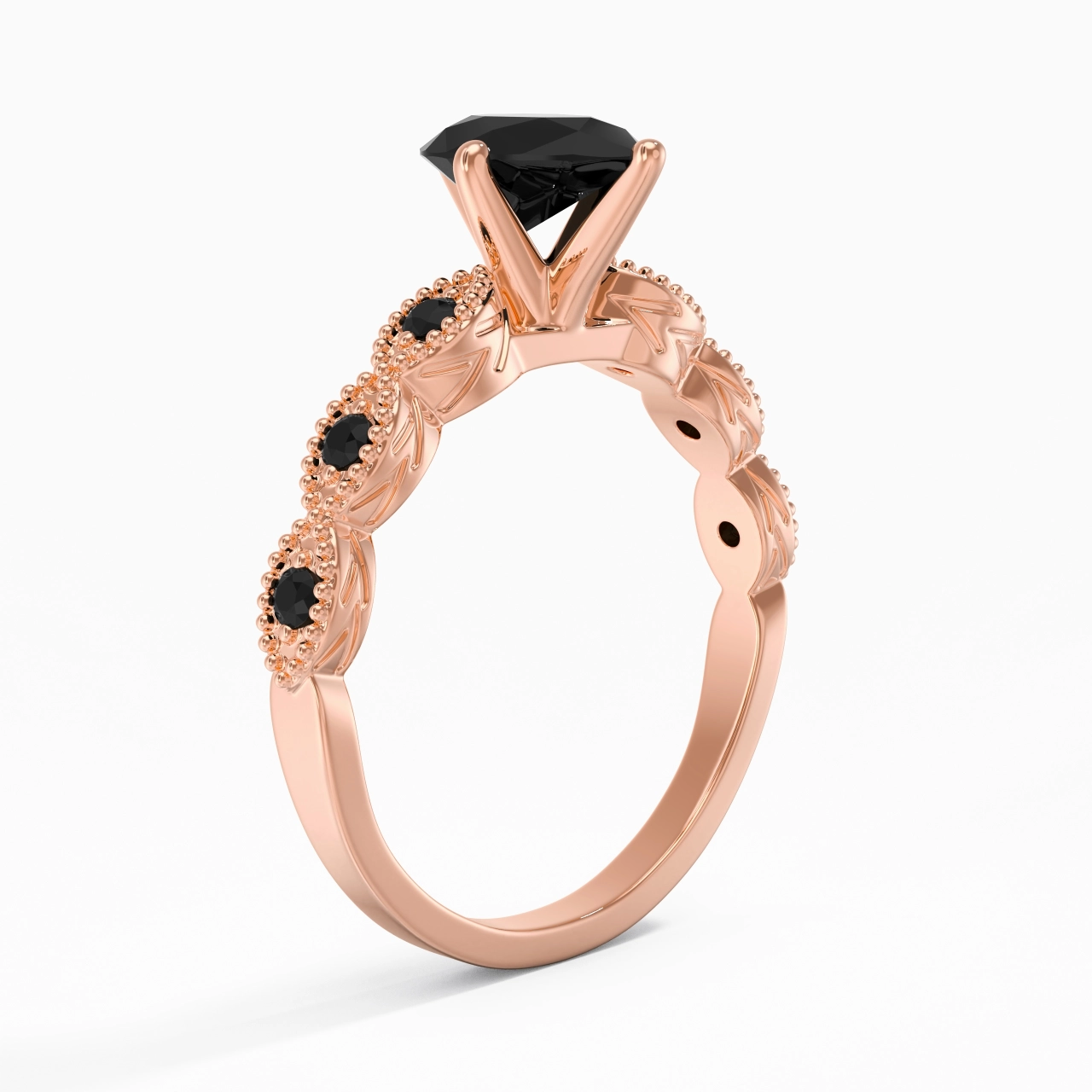 925 Sterling Silver Cubic Zirconia Engagement Ring