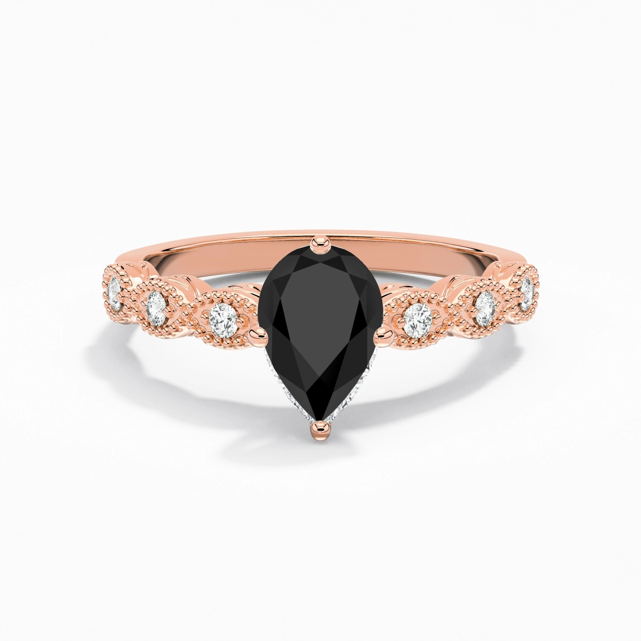 925 Sterling Silver Cubic Zirconia Engagement Ring