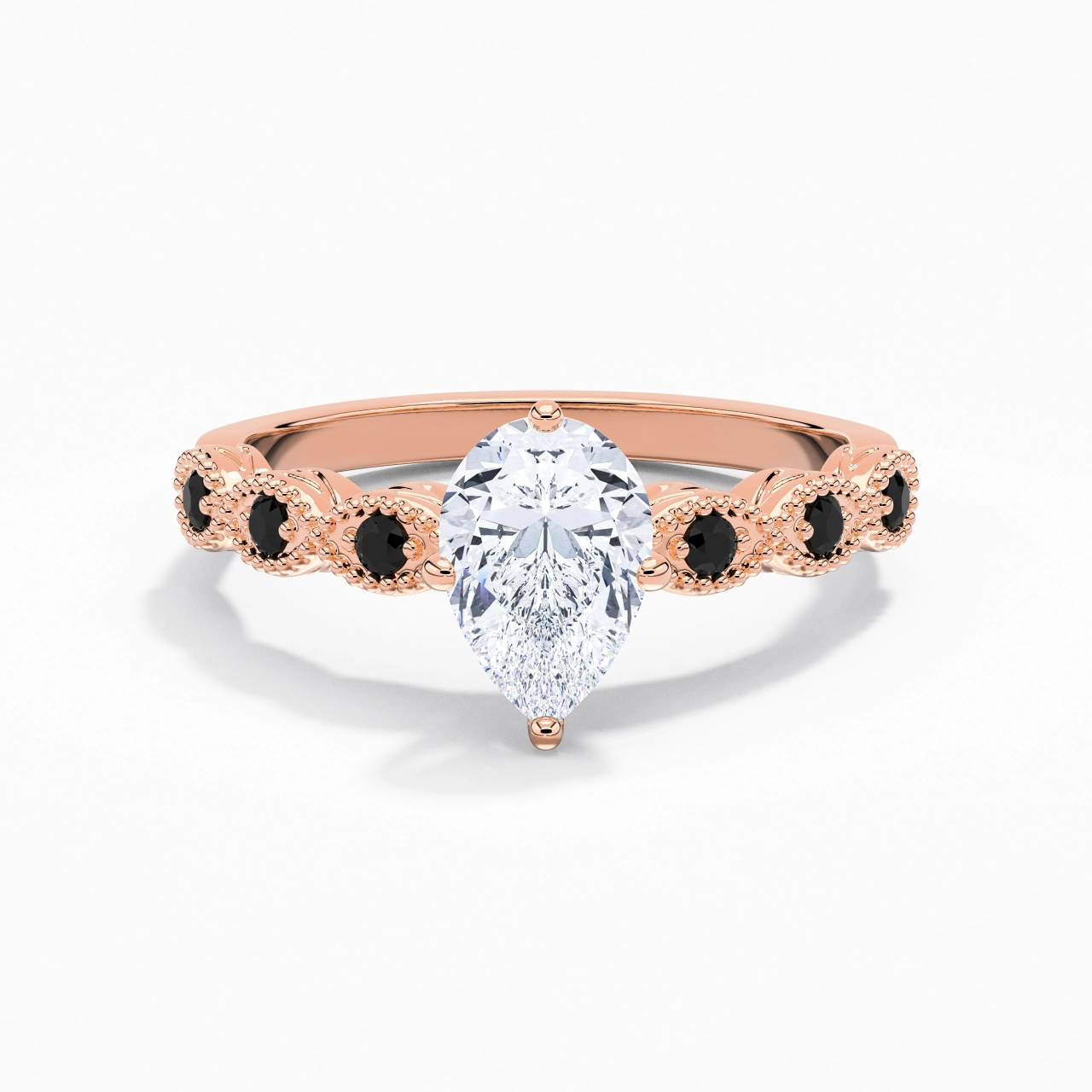 925 Sterling Silver Cubic Zirconia Engagement Ring