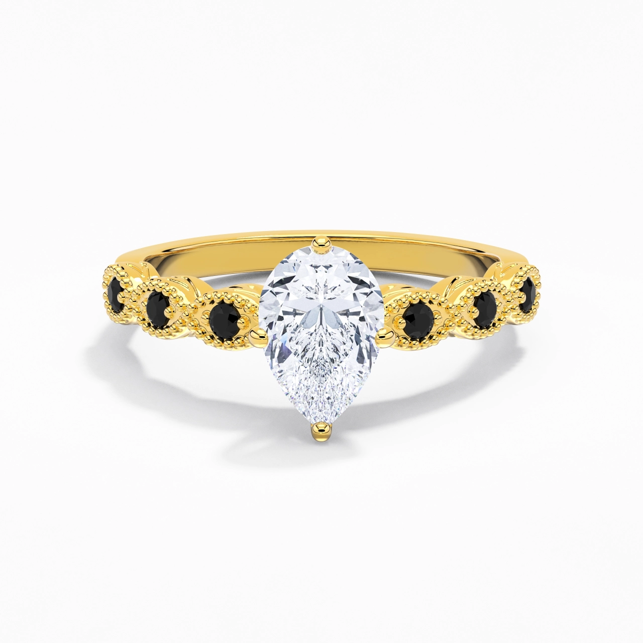 925 Sterling Silver Cubic Zirconia Engagement Ring