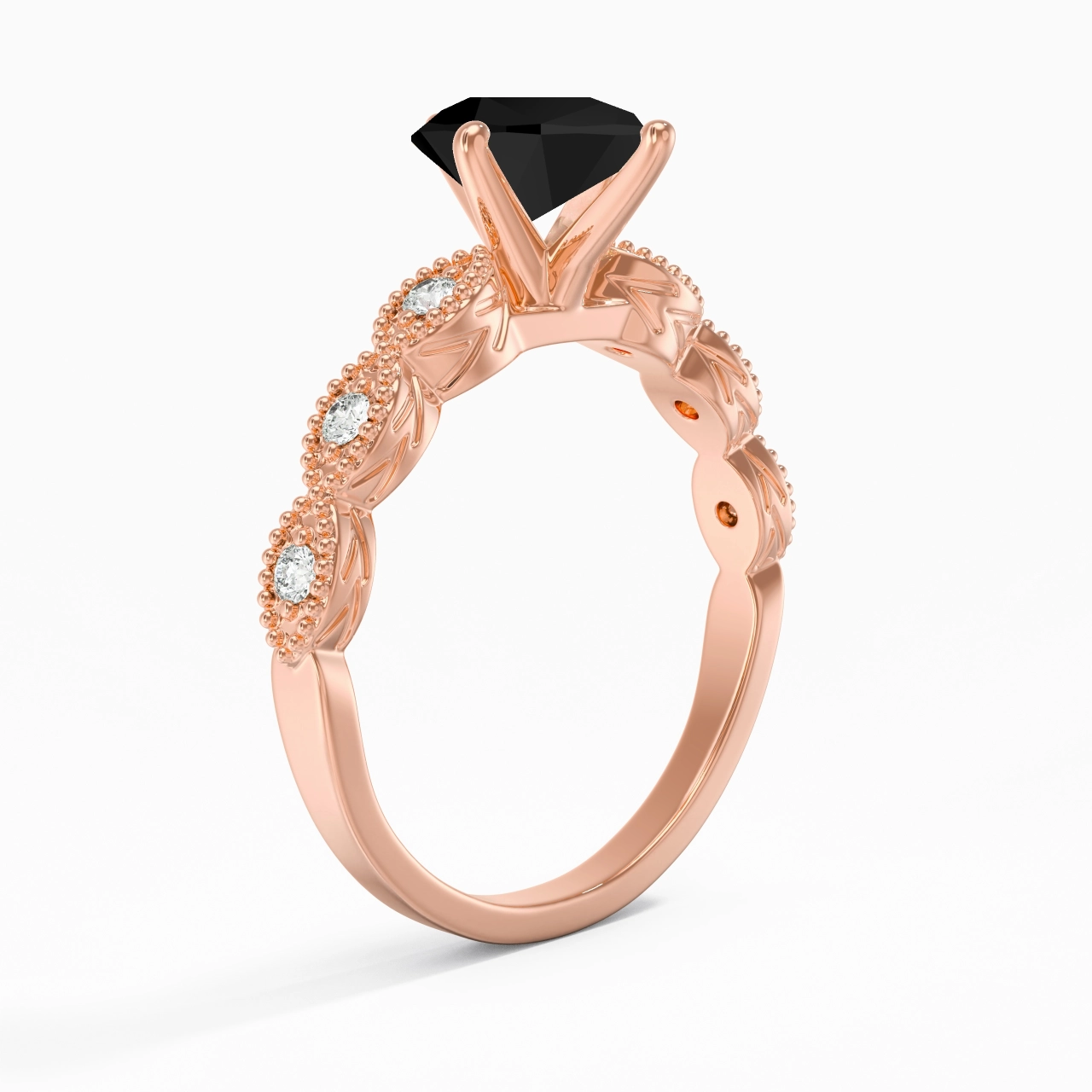 925 Sterling Silver Cubic Zirconia Engagement Ring