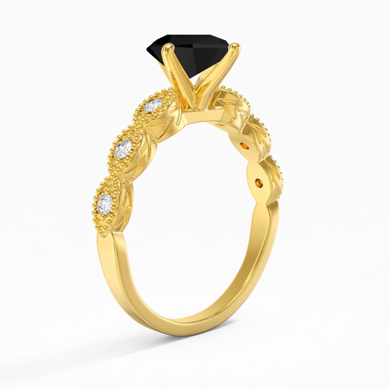 925 Sterling Silver Cubic Zirconia Engagement Ring