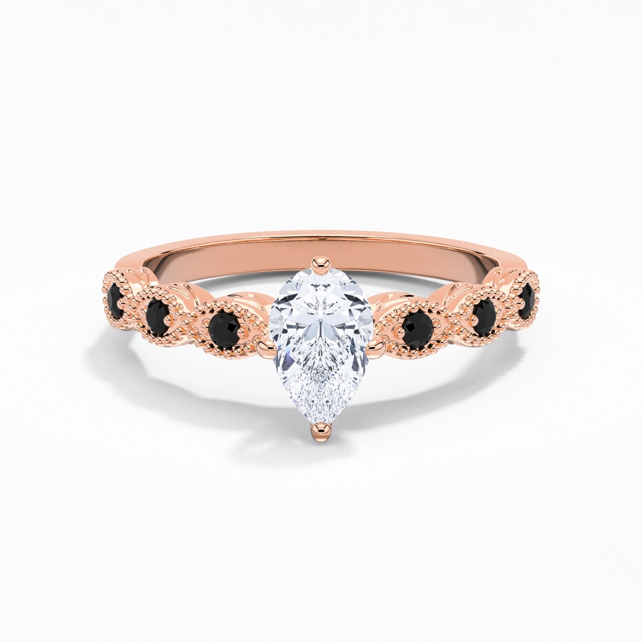 925 Sterling Silver Cubic Zirconia Engagement Ring