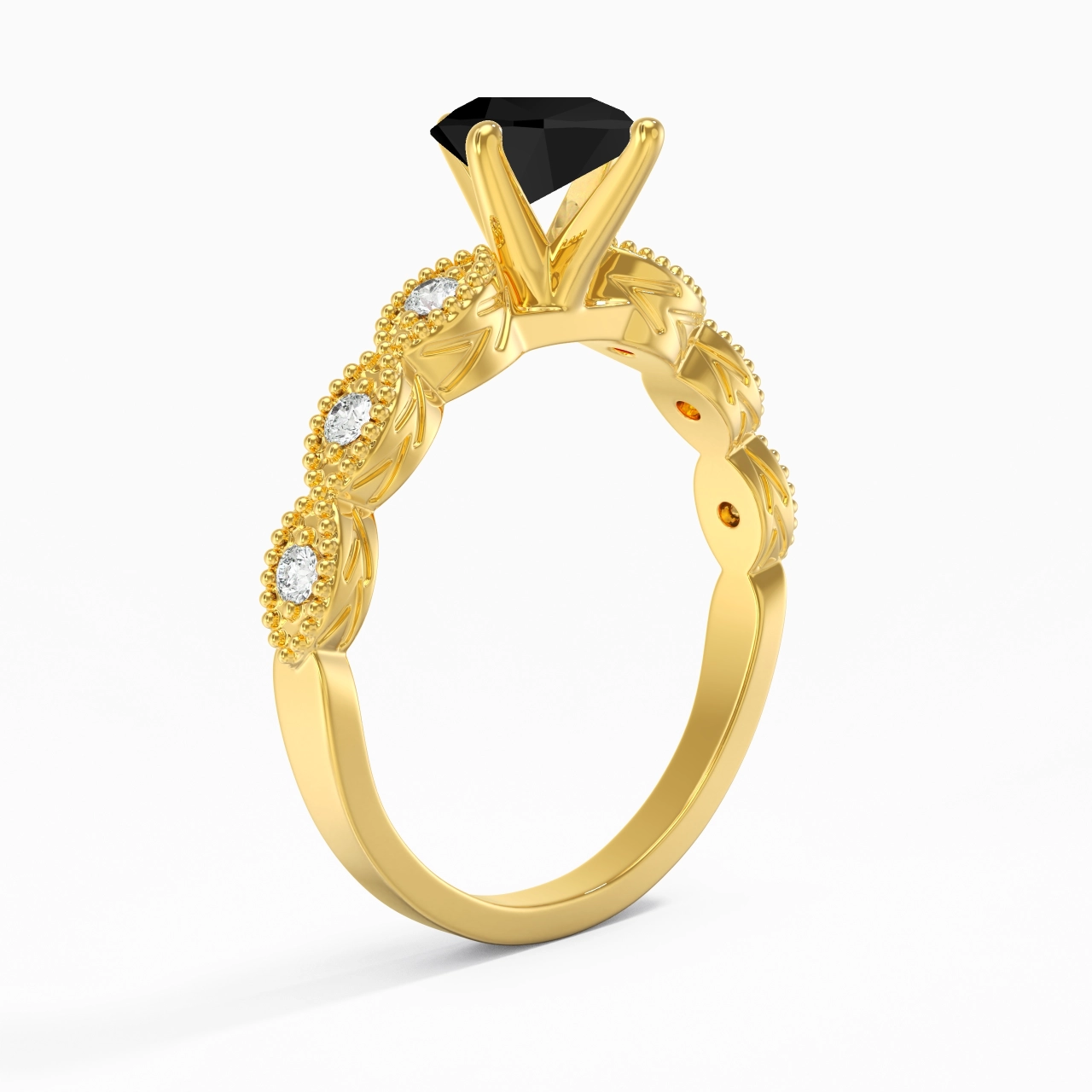 925 Sterling Silver Cubic Zirconia Engagement Ring