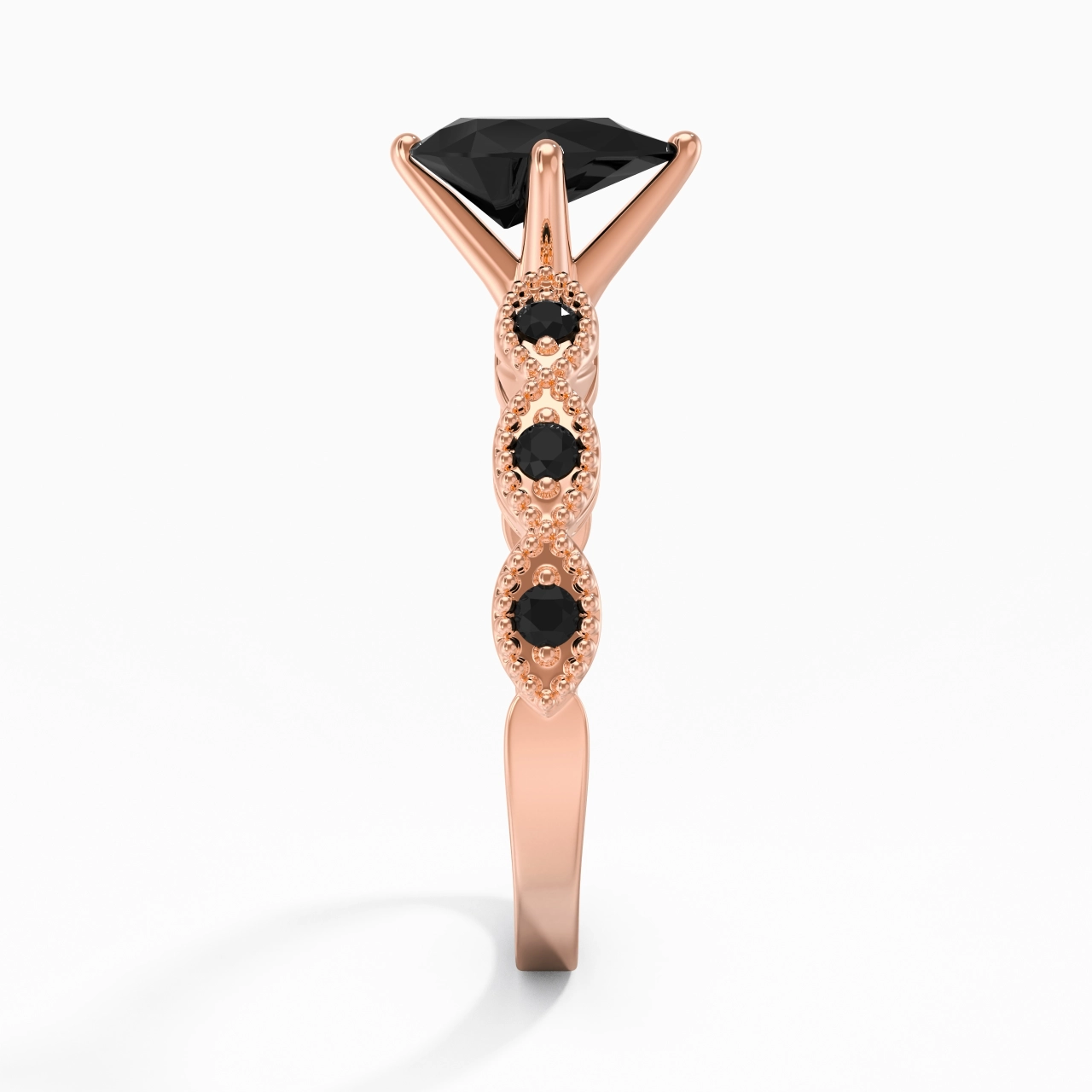 925 Sterling Silver Cubic Zirconia Engagement Ring