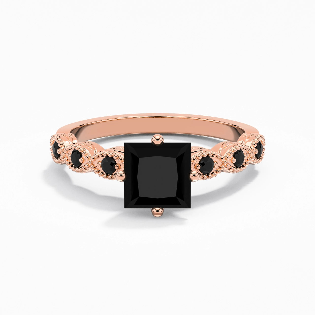 925 Sterling Silver Cubic Zirconia Engagement Ring