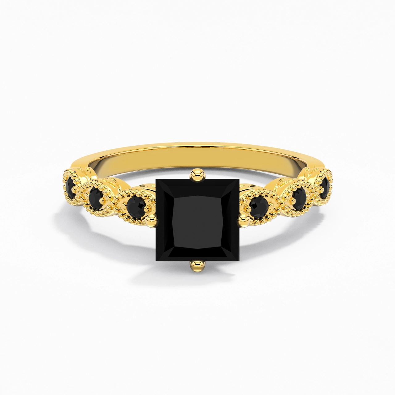 925 Sterling Silver Cubic Zirconia Engagement Ring