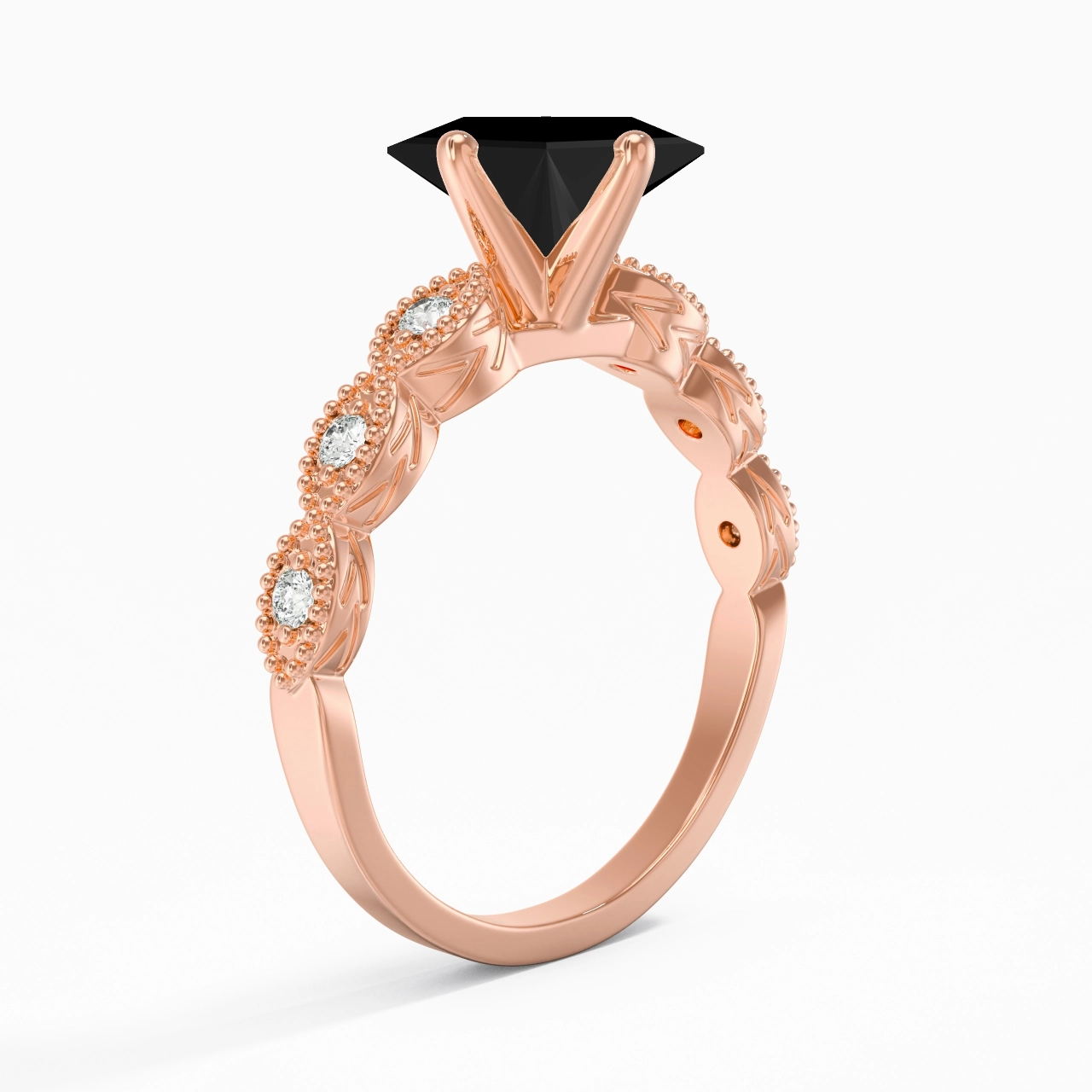 925 Sterling Silver Cubic Zirconia Engagement Ring