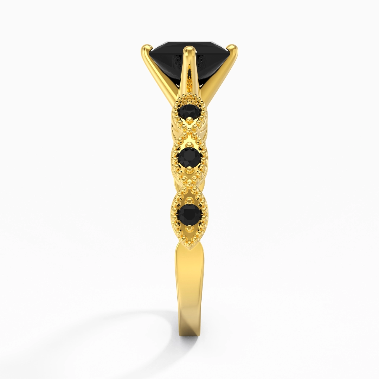 925 Sterling Silver Cubic Zirconia Engagement Ring