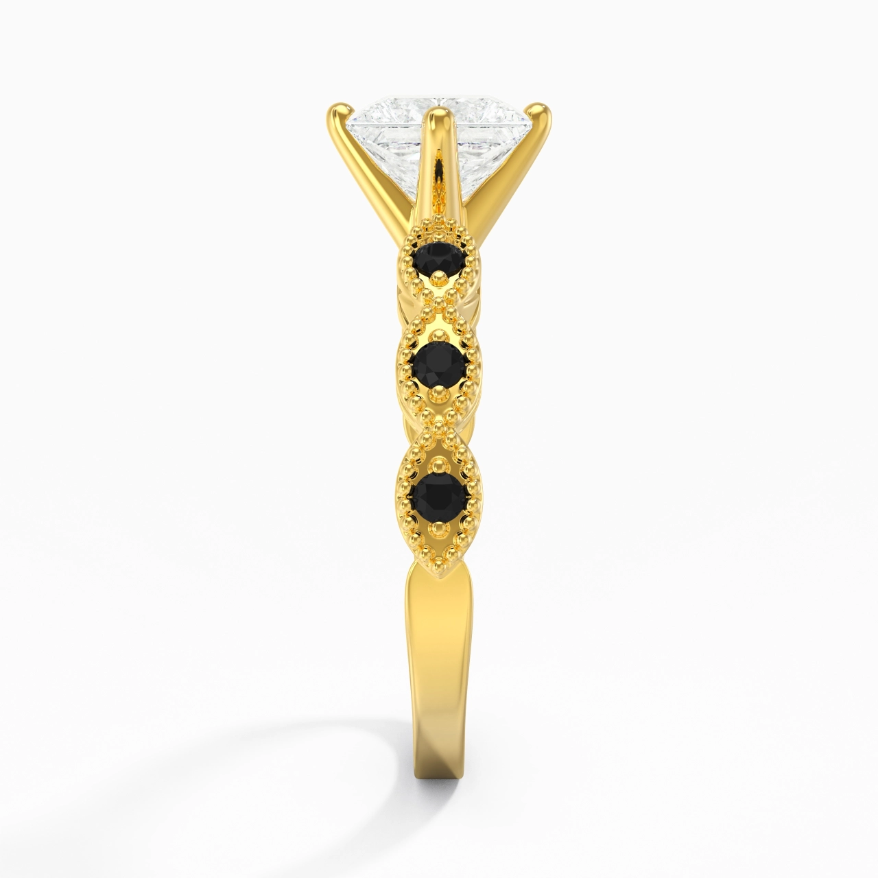 925 Sterling Silver Cubic Zirconia Engagement Ring