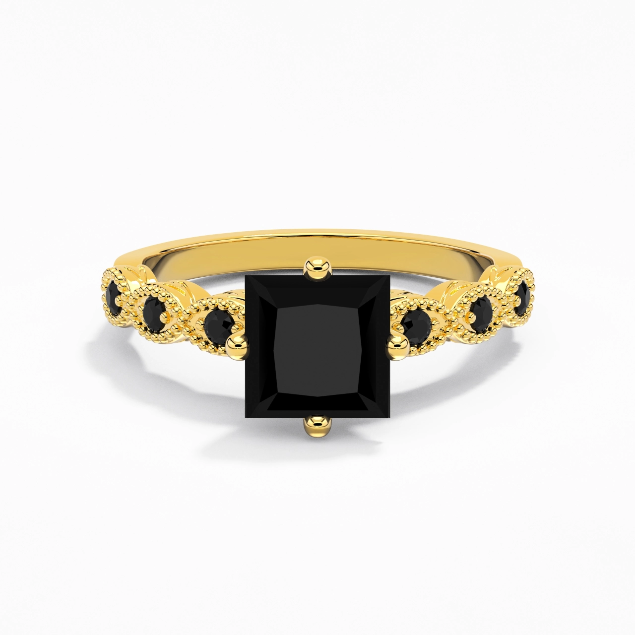 925 Sterling Silver Cubic Zirconia Engagement Ring