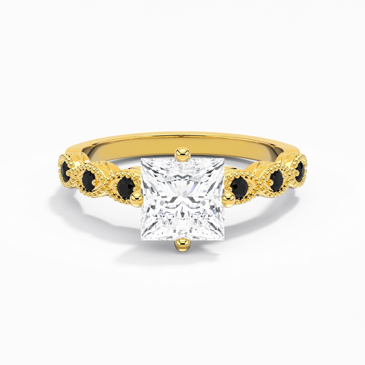 925 Sterling Silver Cubic Zirconia Engagement Ring