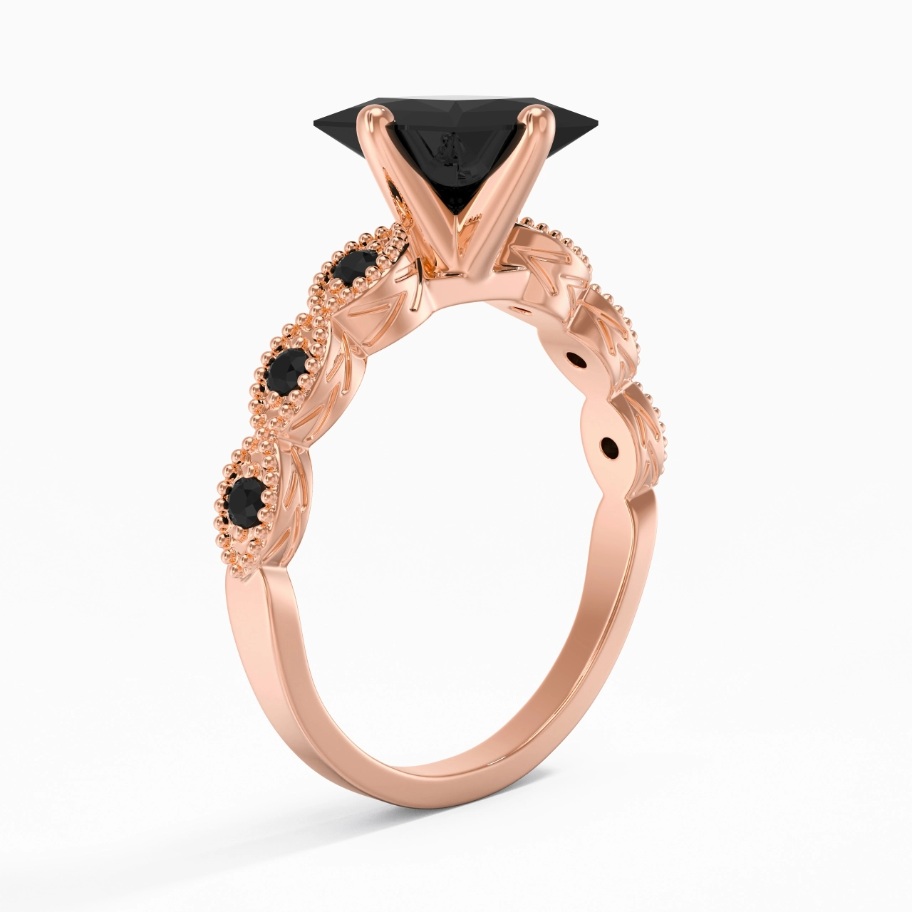 925 Sterling Silver Cubic Zirconia Engagement Ring