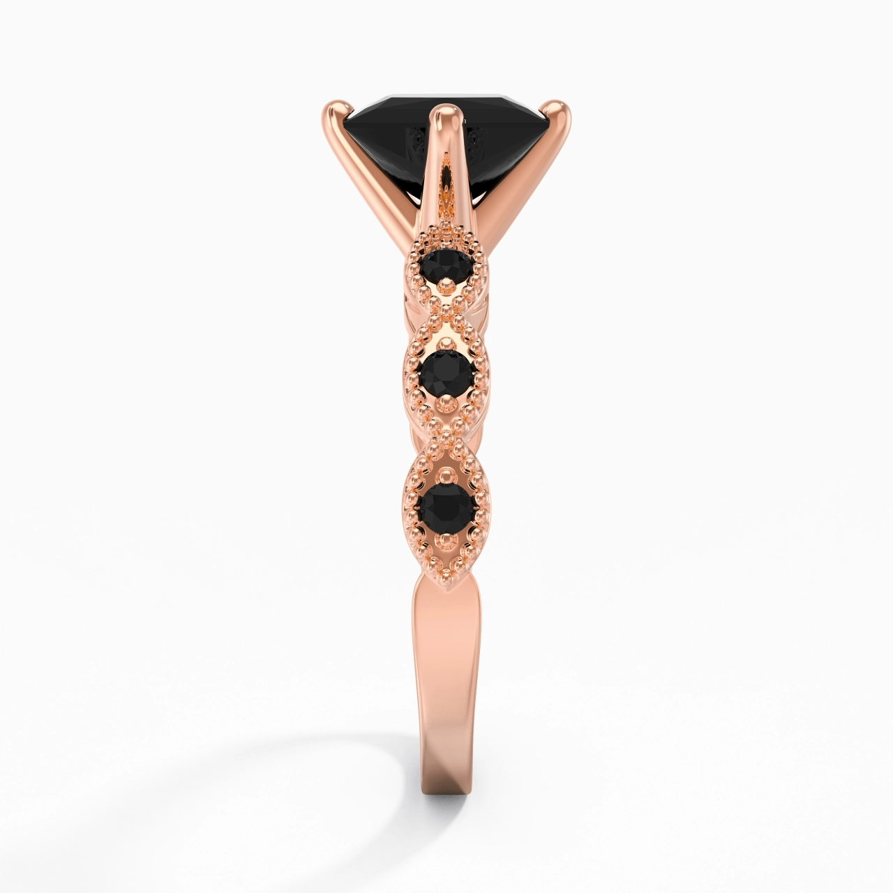 925 Sterling Silver Cubic Zirconia Engagement Ring