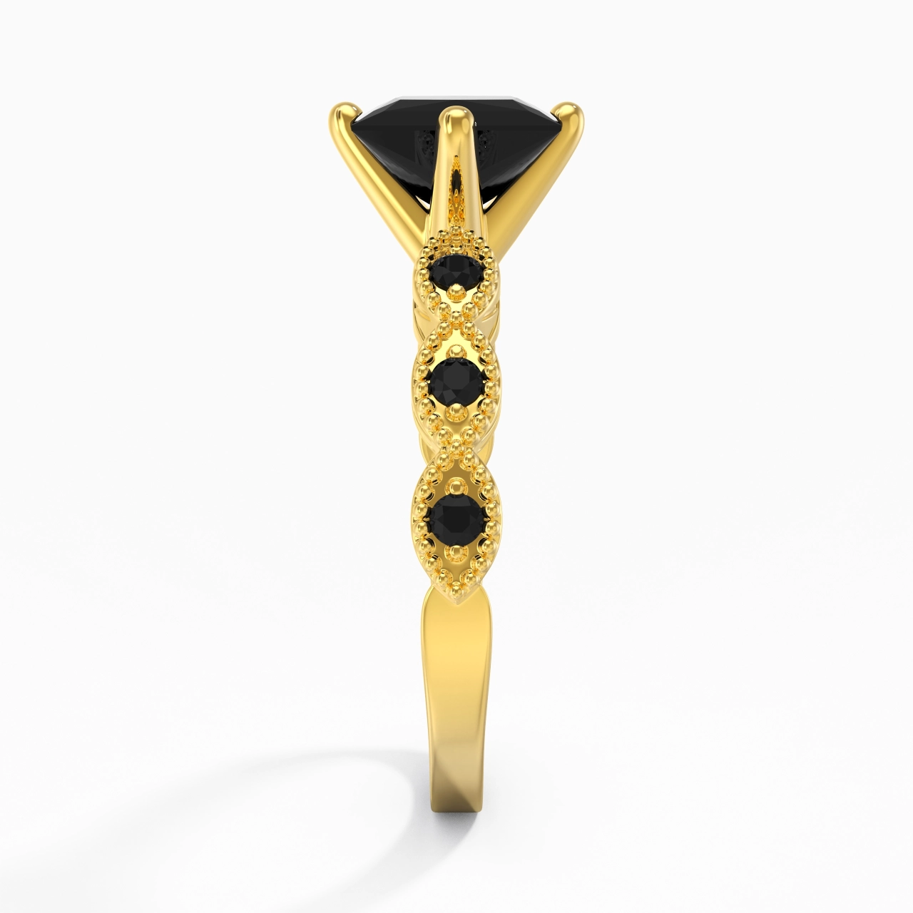 925 Sterling Silver Cubic Zirconia Engagement Ring