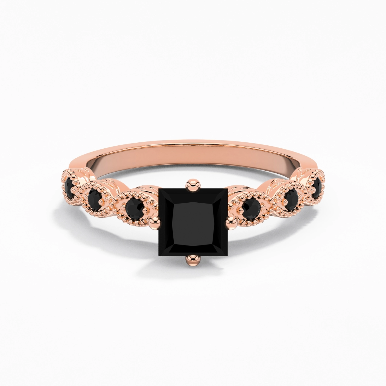 925 Sterling Silver Cubic Zirconia Engagement Ring