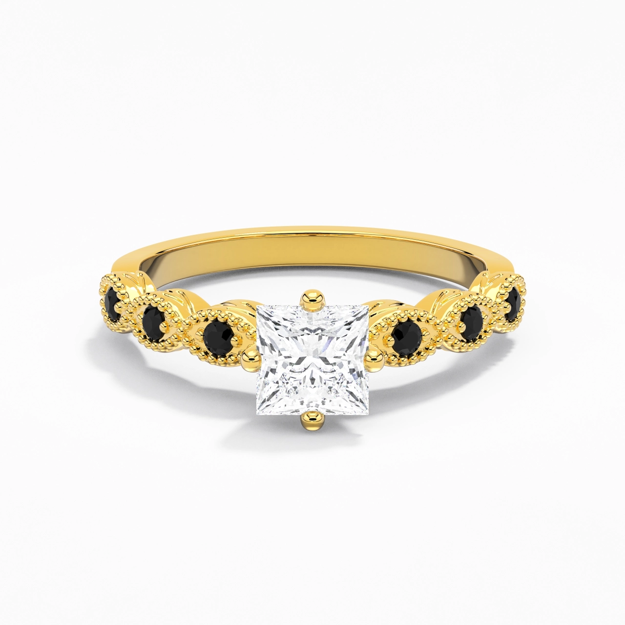 925 Sterling Silver Cubic Zirconia Engagement Ring