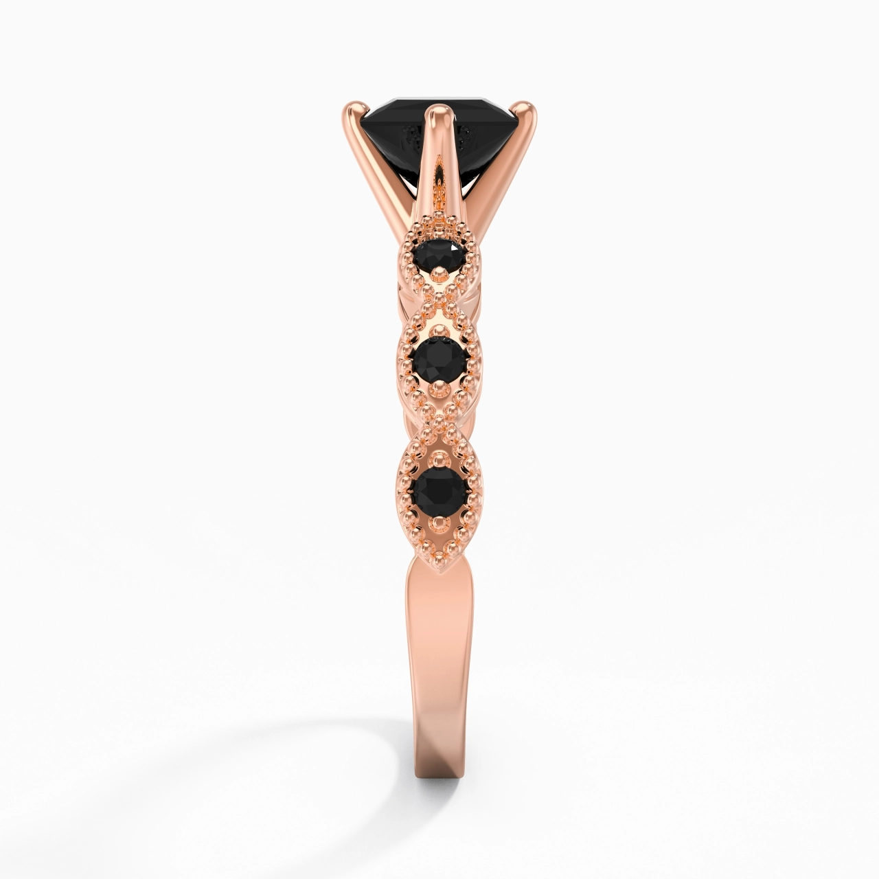 925 Sterling Silver Cubic Zirconia Engagement Ring