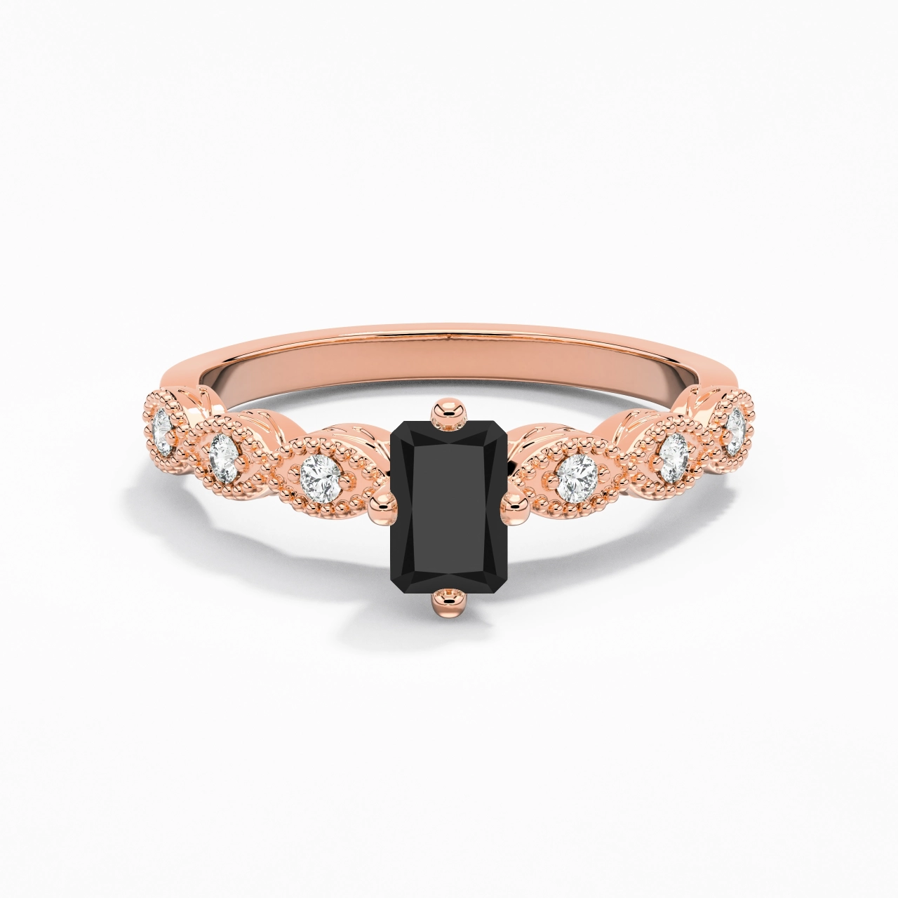 925 Sterling Silver Cubic Zirconia Engagement Ring